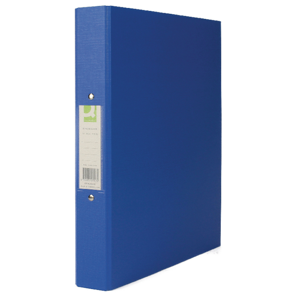 Q-Connect 2-Ring Binder A4 Polypropylene Blue [Pack of 10]