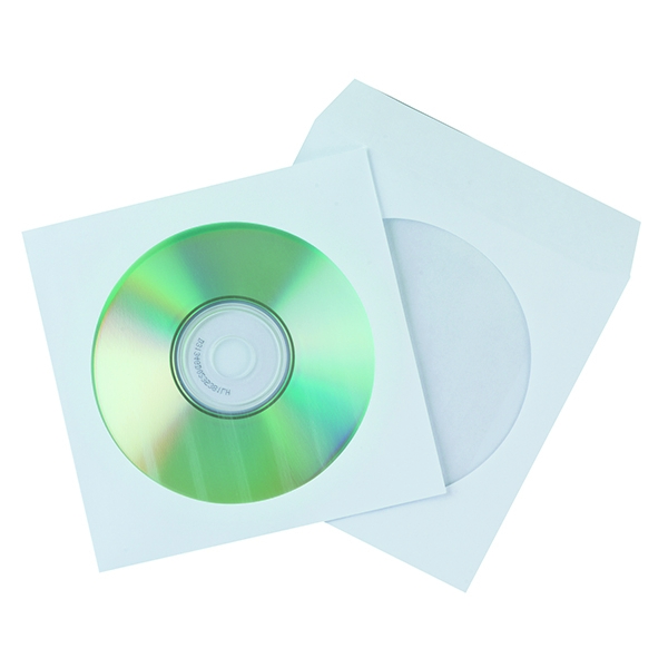 Q-Connect CD Envelope Paper [Pack of 50]