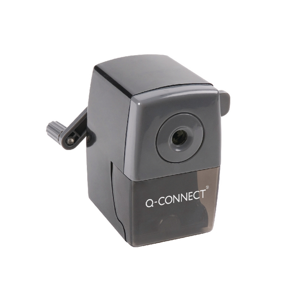 Q-Connect Desktop Pencil Sharpener Black