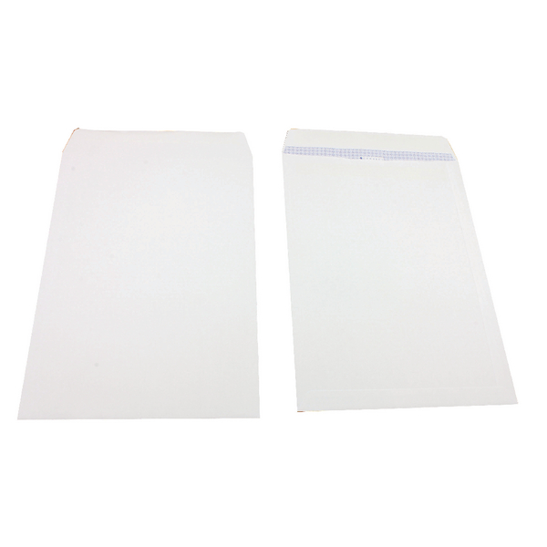 Q-Connect Envelopes 353x250mm White Self Seal 100g [Pack of 250]
