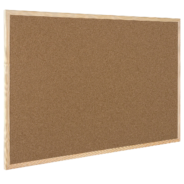 Q-Connect Corkboard Wooden Frame 900x1200mm