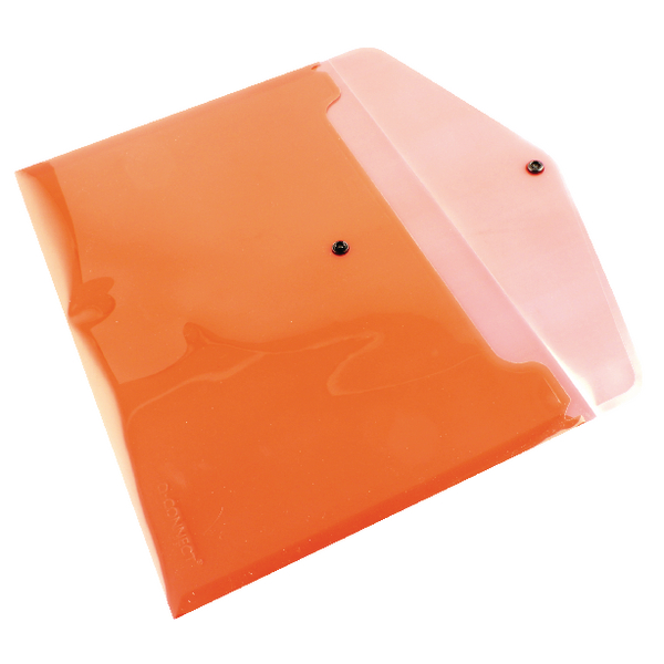 Q-Connect Document Folder Polypropylene A4 Red [Pack of 12]