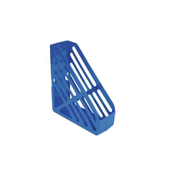 Q-Connect Magazine Rack Blue