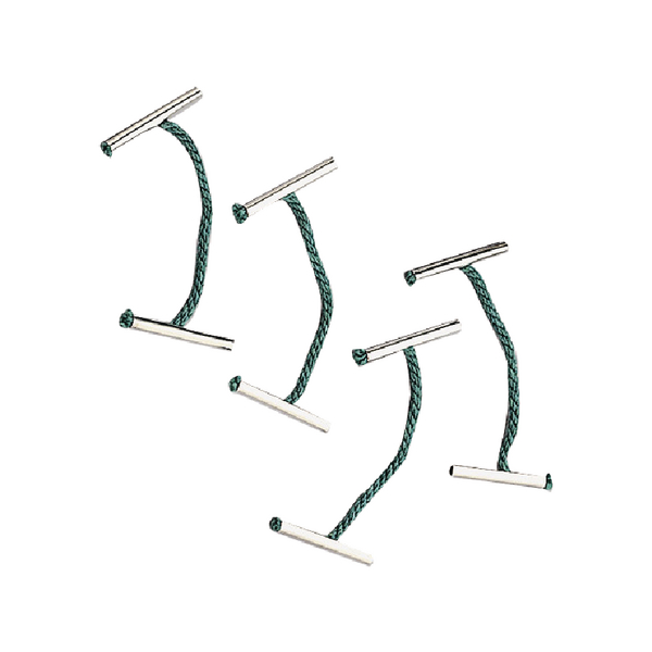 Q-Connect Metal Treasury Tag 25mm [Pack of 100]