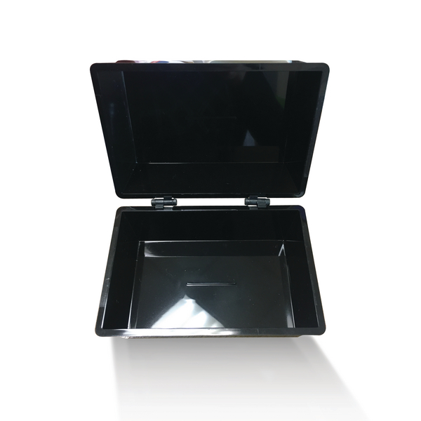 Q-Connect Card Index Box 6x4 Inches Black