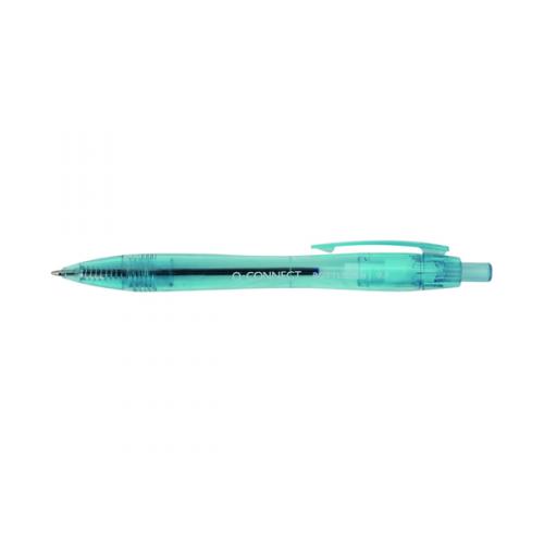 Q-Connect Ballpoint Pen 0.7mm Recycled Black [Pack of 10]