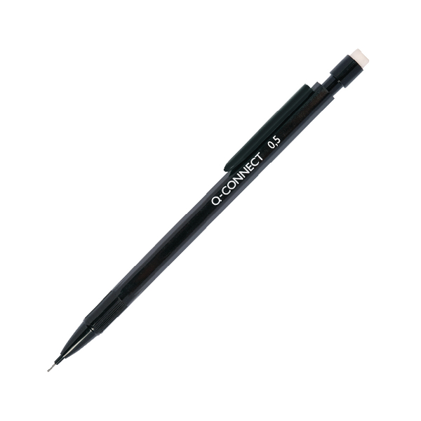Q-Connect Mechanical Pencil Black 0.5mm [Pack of 10]