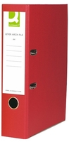 Q-Connect Lever Arch File Foolscap Red [Pack of 10]