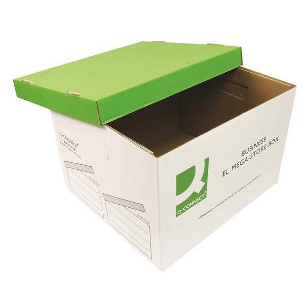 Q-Connect Business EL MegaStore Box [Pack of 10]