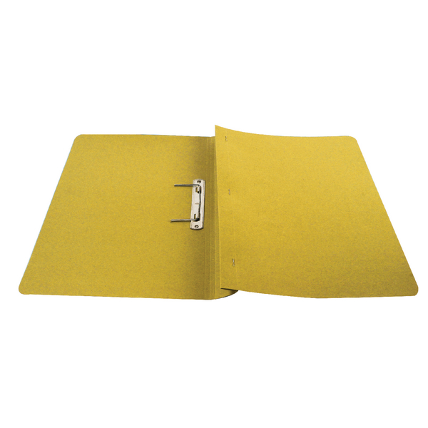 Q-Connect Transfer File Foolscap Yellow [Pack of 25]