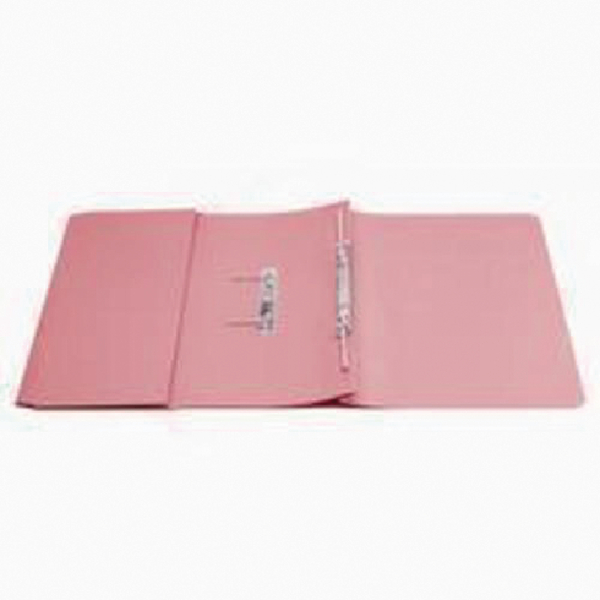 Q-Connect Transfer Pocket File Pink [Pack of 25]