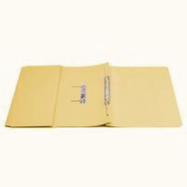 Q-Connect Transfer Pocket File Yellow [Pack of 25]