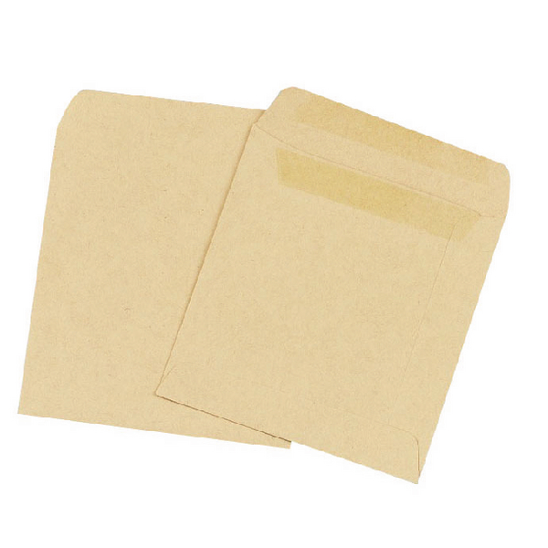 QConnect Wage Envelopes Self Seal 108x102mm Plain [Pack of 1000] KF3420