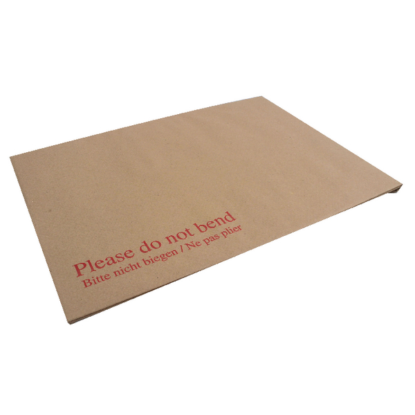 Q-Connect Board Backed Envelopes Peel and Seal C4 115g Man [Pack of 10]