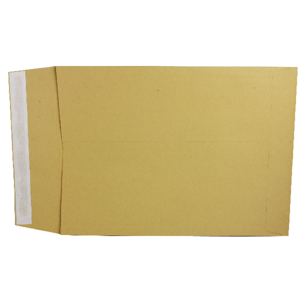 Q-Connect Envelopes 381x254x25mm Gusset Manilla [Pack of 100] alternative image 1