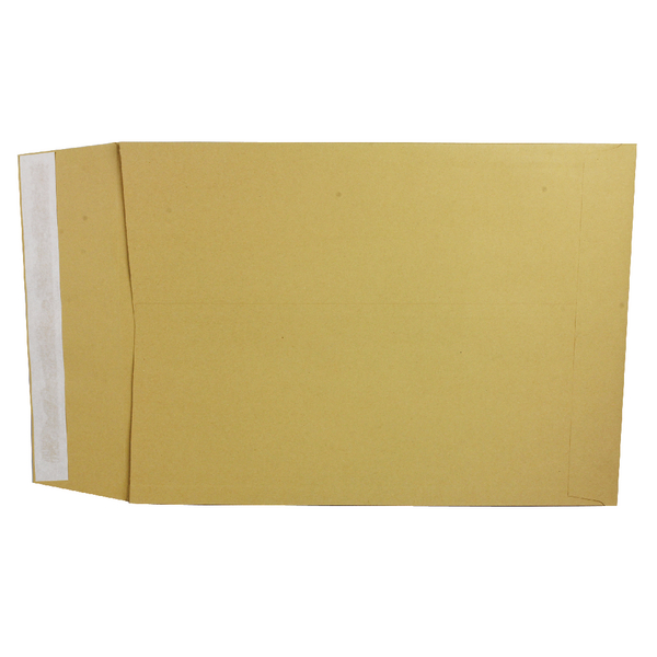Q-Connect Envelopes 406x305x25mm Gusset Manilla [Pack of 100] alternative image 1