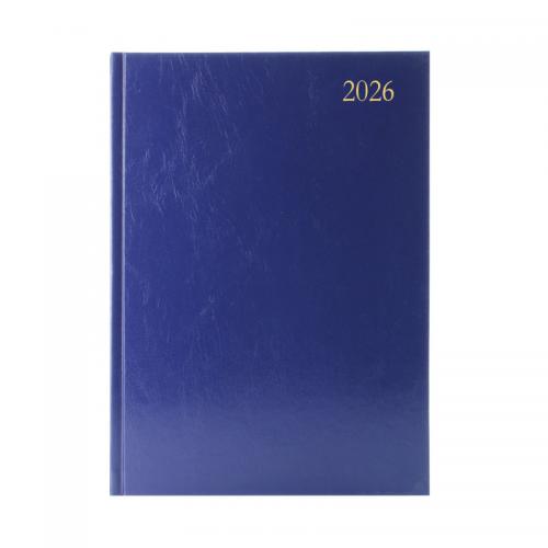Condiary A5 Diary Two Days per Page 2026 Blue