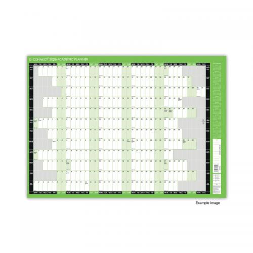 Q-Connect Academic Planner Mounted 2027-2028