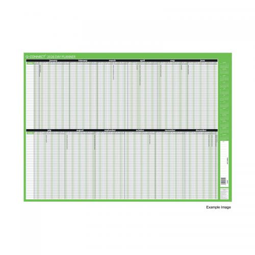 Q-Connect Day Planner Unmounted 855x610mm 2027