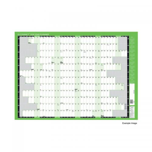 Q-Connect Year Planner Unmounted 2027