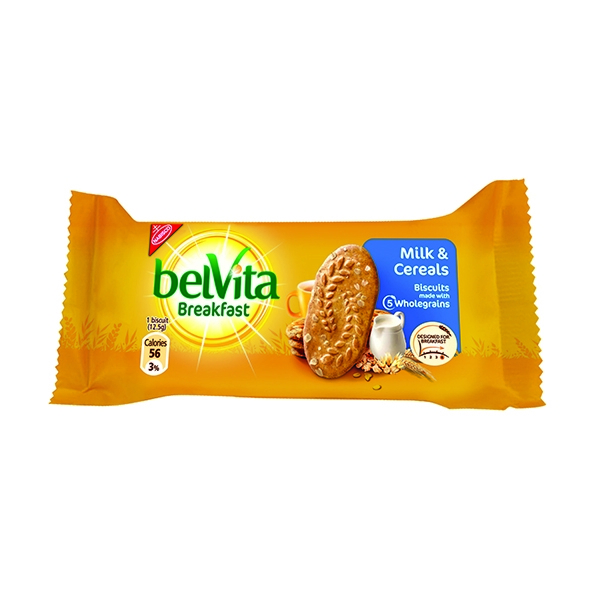 Belvita Breakfast Biscuits Milk and Cereal 50g [Pack of 20] 915527