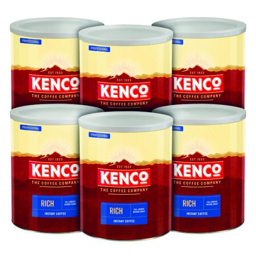 Kenco Rich Coffee Case Deal 750G [Pack of 6] 4032089