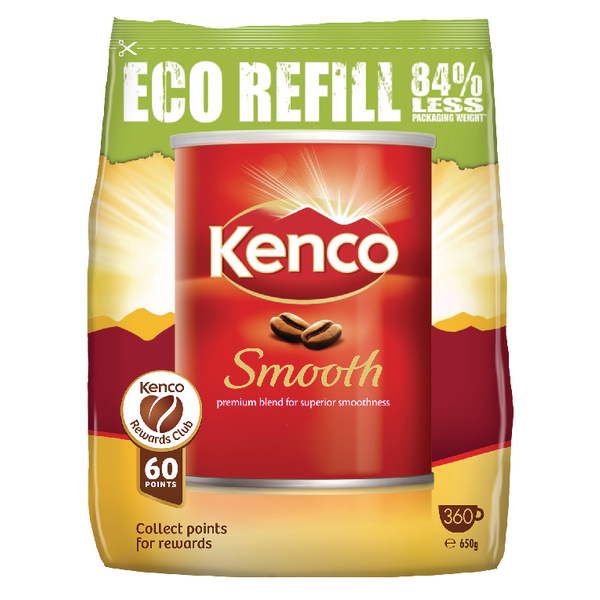 Kenco Smooth Coffee Refill 650g 924778
