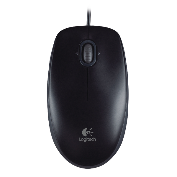 Logitech B110 Optical Mouse USB Black