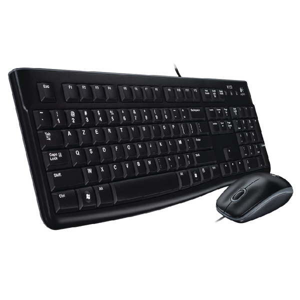 Logitech MK120 Wired Mouse and Keyboard Set