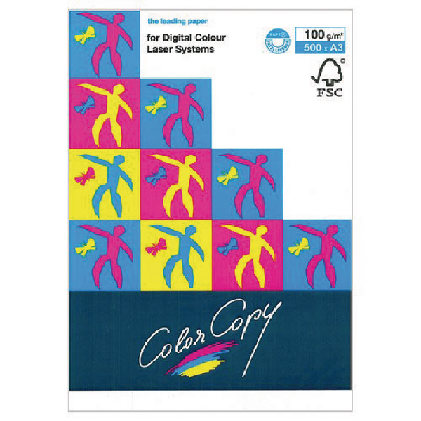 ColorCopy Paper A3 100g White [Pack of 500]