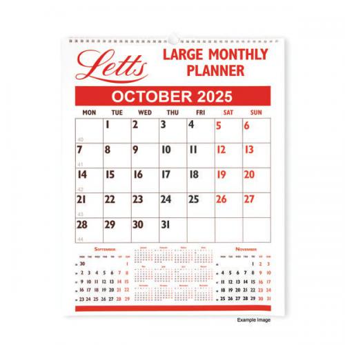 Letts Large Monthly Planner 2027