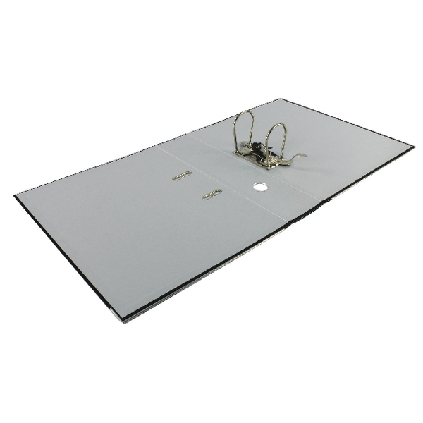 Leitz Foolscap Lever Arch File Polypropylene Black [Pack of 10]