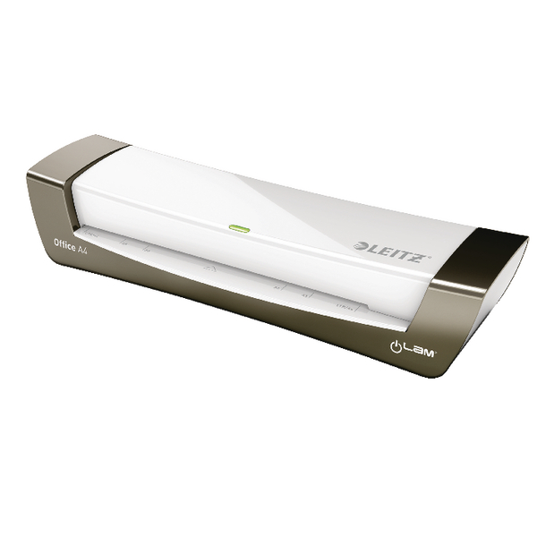 Leitz Ilam Office Laminator A4 Silver and White