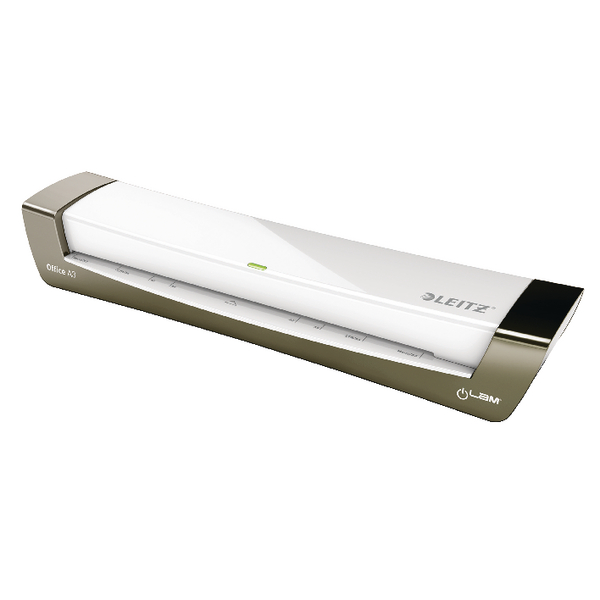 Leitz Ilam Office Laminator A3 Silver and White