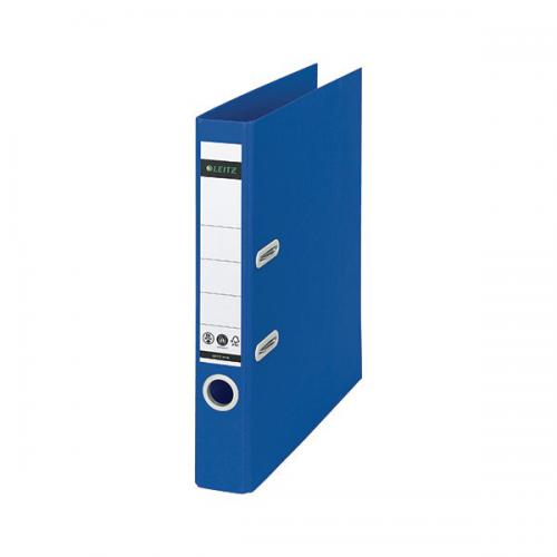 Recycle Colours Lever Arch File A4 50mm Blue [Pack of 10]