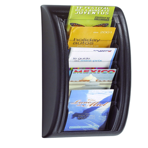 FastPaper Quick Fit Wall Display 5 x DL Black