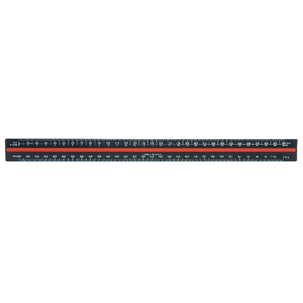Linex Aluminium Scale Rule 30cm