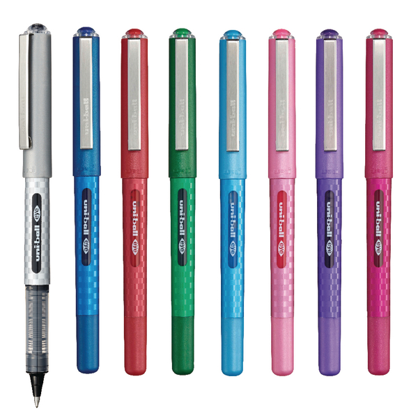 Uniball Eye Designer Rollerball Assorted [Pack of 8]