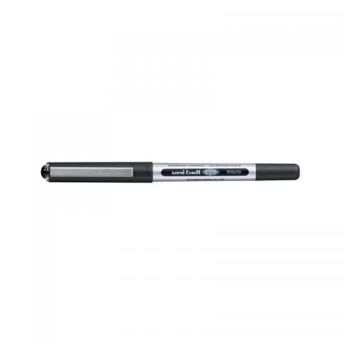 uni-ball Eye 12 Pack Black Micro Rollerball Pen 0.5mm Nib
