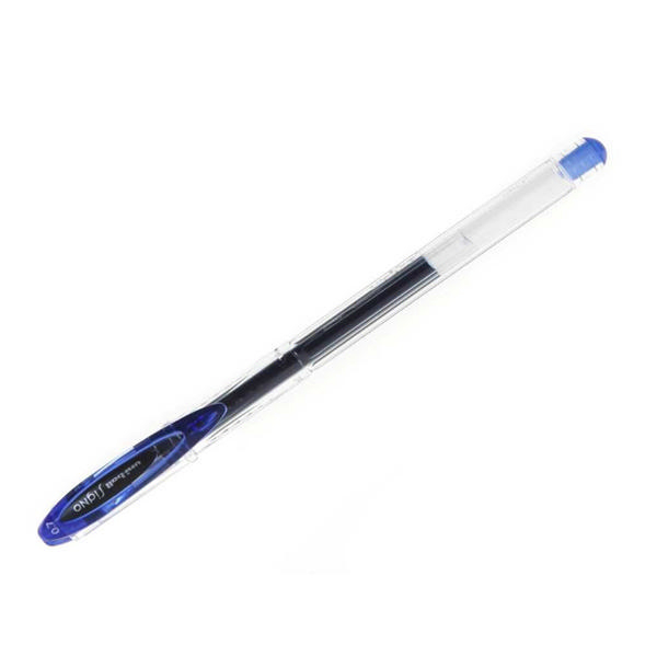 Uniball Signo UM120 Rollerball Gel Pens 0.7mm Blue [Pack of 12]