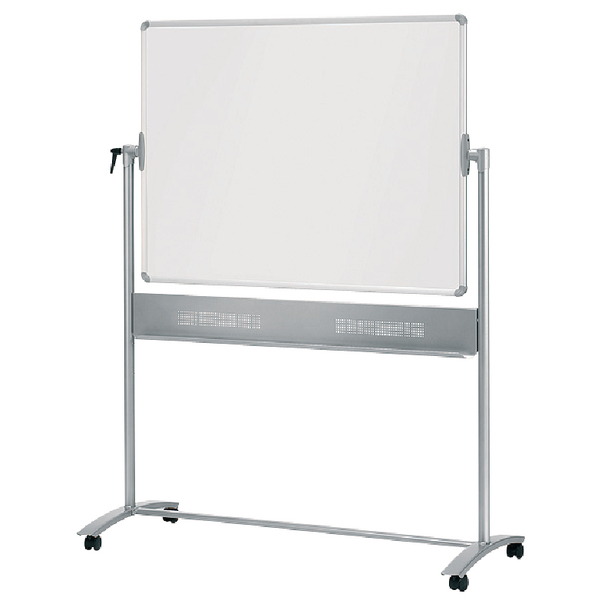 Nobo Mobile Steel Magnetic Whiteboard 900x1200mm Horizontal
