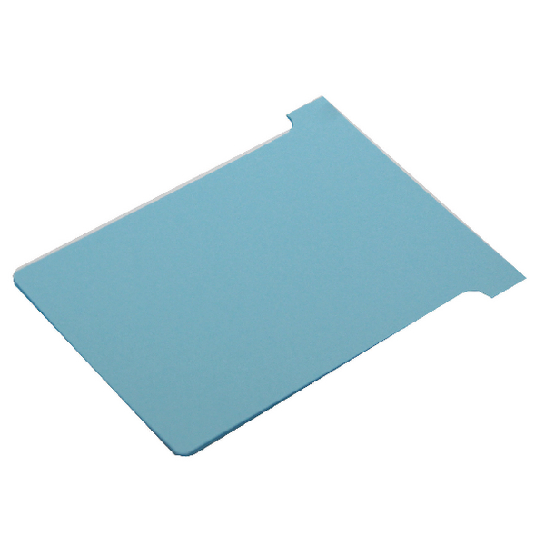 Nobo T-Card Size 2 Light Blue [Pack of 100]
