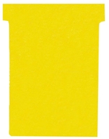 Nobo T-Card Size 3 Yellow [Pack of 100]