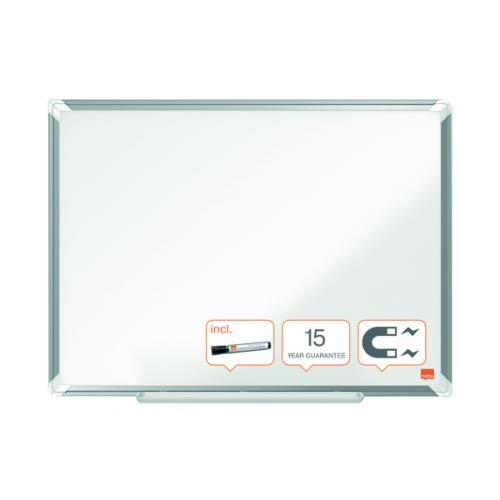 Nobo Premium Plus Steel Magnetic Whiteboard 1800x1200mm