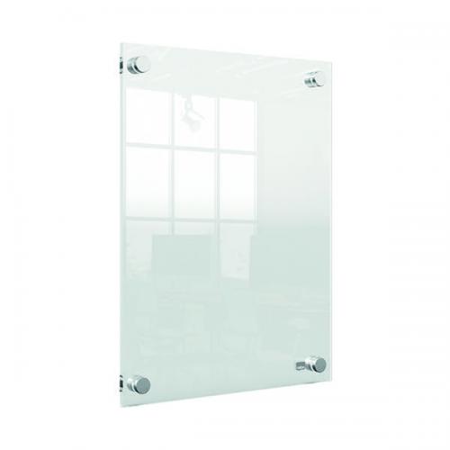 Nobo Acrylic Wall Mounted Poster Frame Clear A4