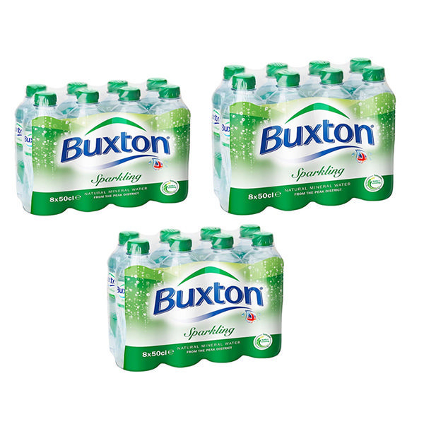 Buxton Sparkling Water 50cl [Pack of 24]