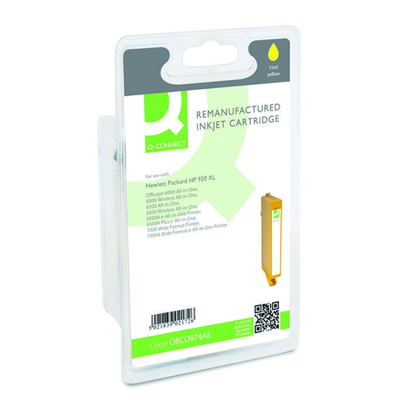 Compatible HP CD974A High Capacity Yellow Ink Cartridge