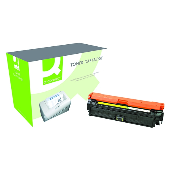 Q-Connect HP 651A CE342A Yellow Toner Cartridge CE342A-COMP