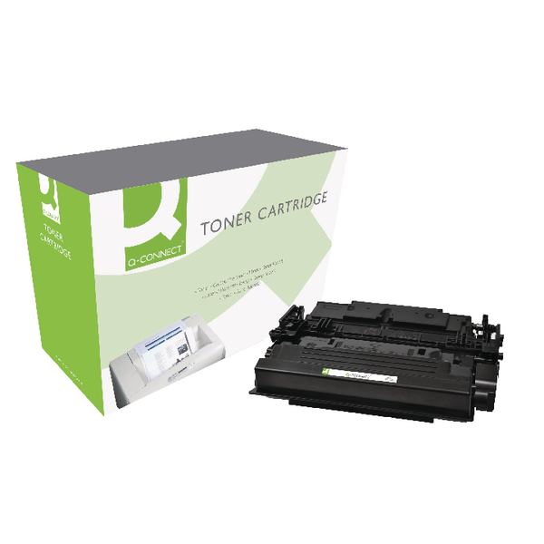 Q-Connect Compatible Solution HP 87X Toner Cartridge Black High Yield CF287X