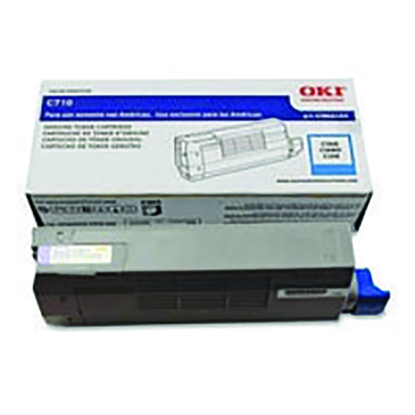 Oki 44318607 Cyan Toner Cartridge